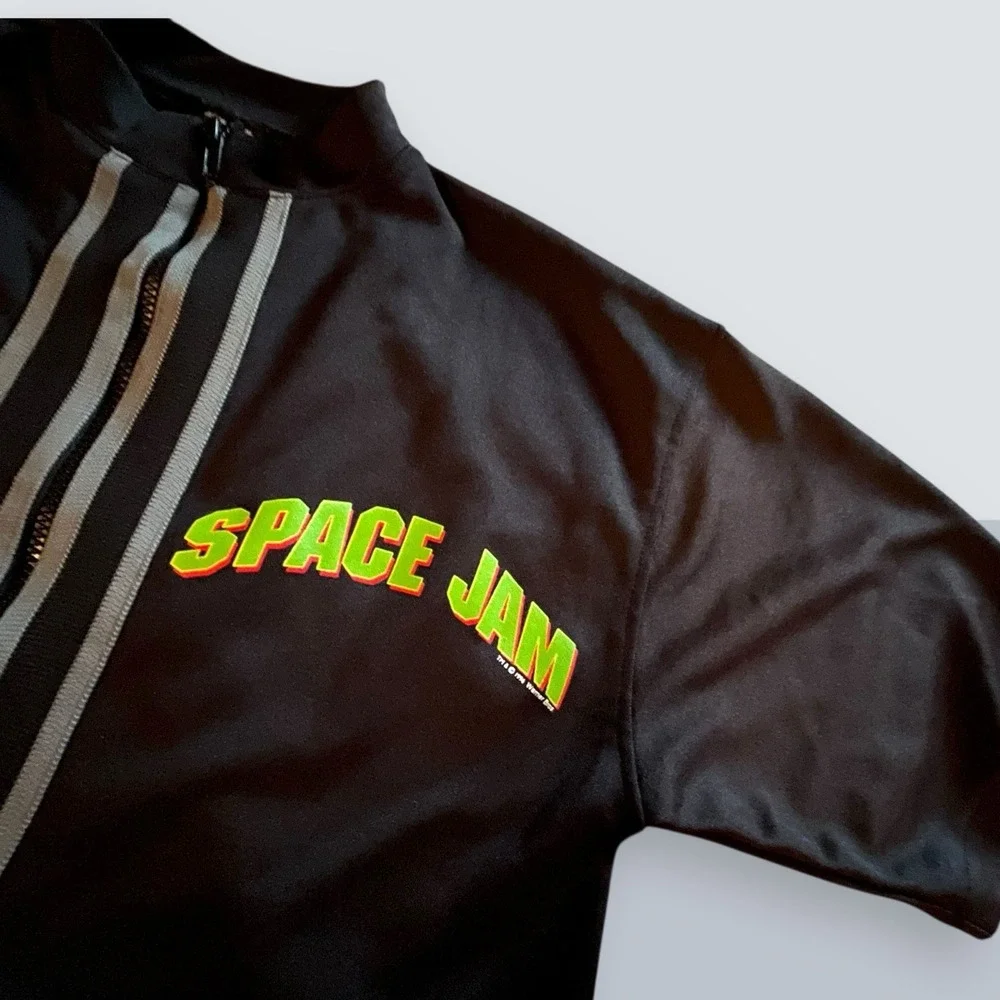 Vintage 1996 Space Jam Zip Up Shirt‎